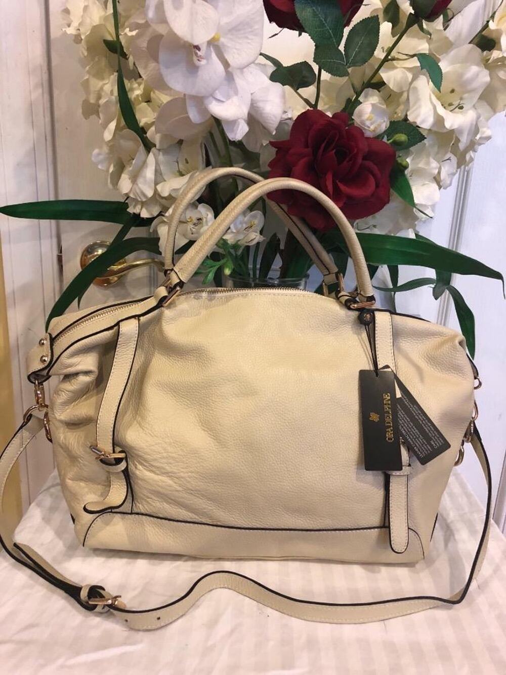 NWT ORA DELPHINE Adele Satchel BAG PURSE (PU300